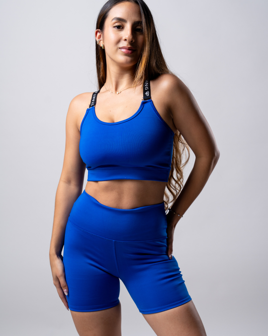 Conjunto Short Liso + Top Diamante